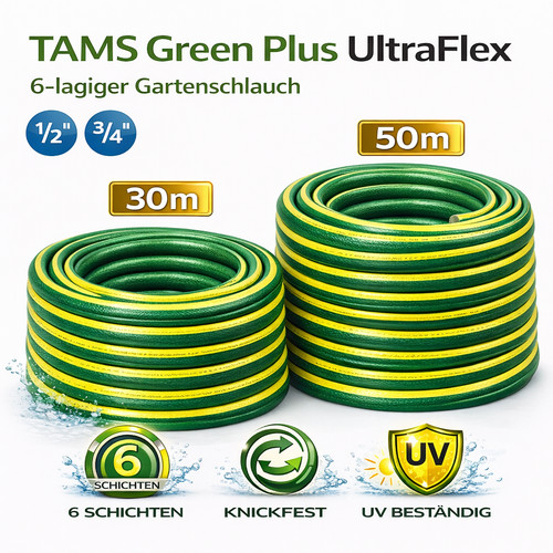 Tams greenplus gartenschlauch - tams,