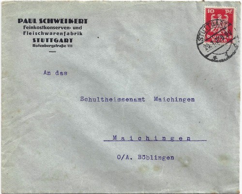 Firmenbrief stuttgart paul - firmenbrief,