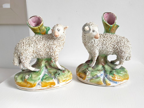Paar staffordshire - staffordshire, 19