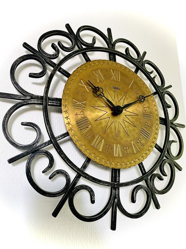 Zentra sunburst 70s - zentra, wanduhr