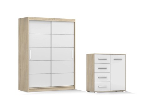 Schwebetürenschrank und
