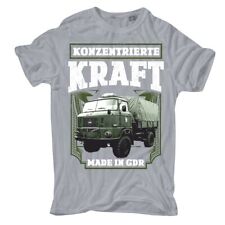 Herren T-Shirt DDR IFA Nutzfahrzeuge W50 Konzentrierte Kraft S bis 8XL Ossi Veb