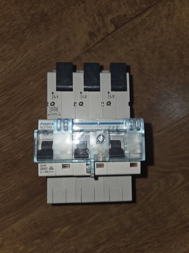 Hager sls e63 hts363e - sls,