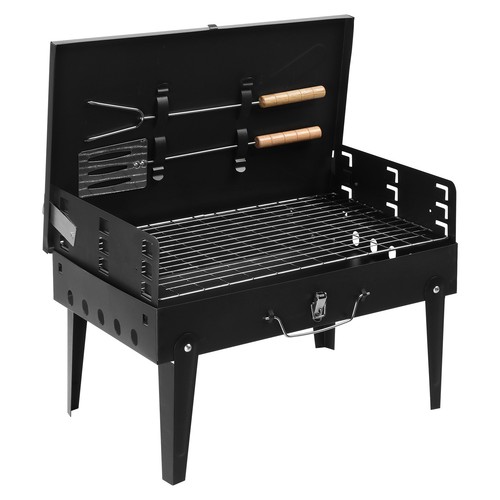 Holzkohlegrill tragbar - holzkohlegrill,