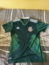 Adidas Mexiko Heimtrikot WM 2018, Größe M, Gebraucht, Kurzärmelig