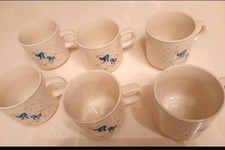 6 Kaffeetassen Teetassen mit