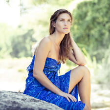 PANASIAM Sarong Strandtuch Pareo Wickelrock batik handgemacht Schal Halstuch