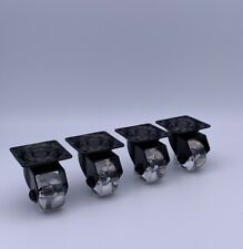 Design Möbelrollen schwarz