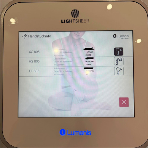 Lumenis lightsheer laser - lumenis,