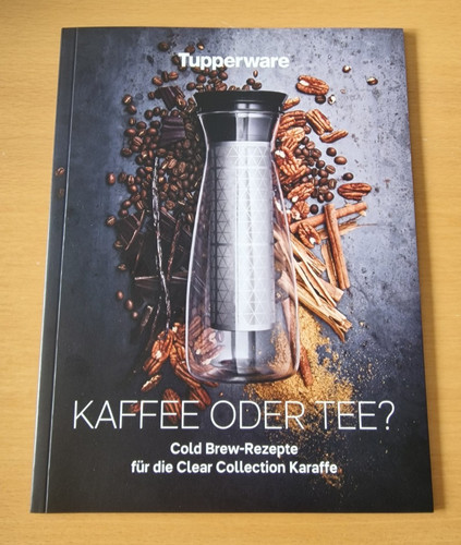 Tupperware rezeptheft kaffee - tupperware, "kaffee