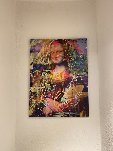 Bild fotodruck moderne mona - bild,