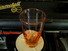 alte kleine Vase Glasvase