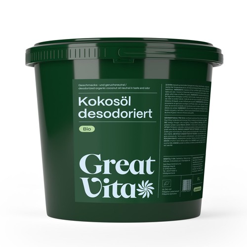 Greatvita bio kokosöl 5000 - greatvita,