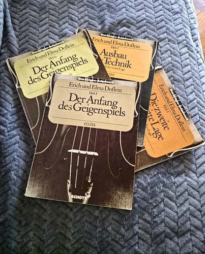 Doflein geigenschule notenbuch - doflein,
