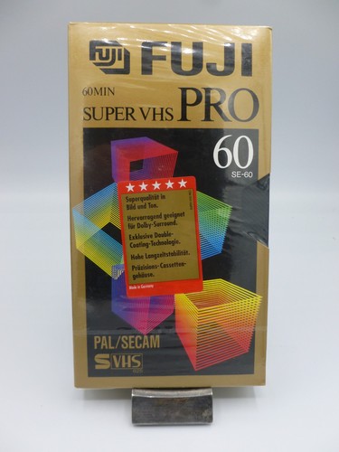 Fuji super vhs leerkassette - leerkassette,