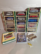 Buslegenden Bus Modelle - 15 Stück -Collection - 1:72 - Atlas Verlag Busse Model