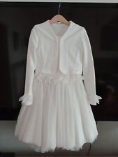 wunderschönes Kommunionkleid mit Jacke, Leggins und Tasche Größe 134 von GYMP 