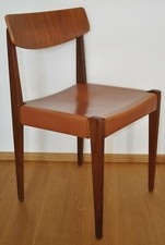 3er Set THONET 640L Afrormosia/Afro-Teak Leder Hanno von Gustedt 60er Klassiker