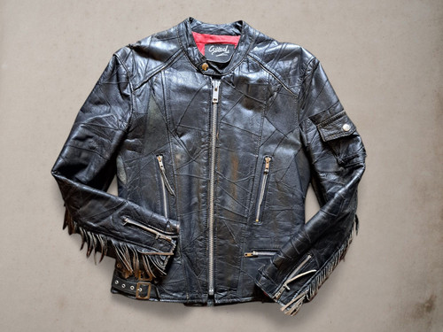Damen moto perfecto biker mit