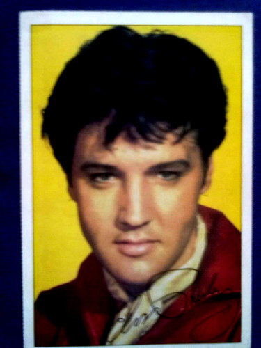Bravo autogrammkarte elvis - autogrammkarte,