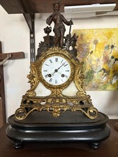 Echte Antike Tischuhr Kaminuhr