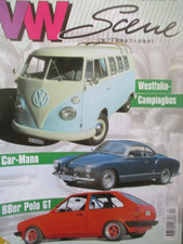 VW Scene Magazin April 1996 T1 Westfalia Campingbus, Polo GT 86C,Karmann Ghia