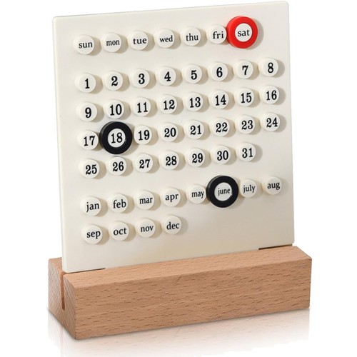 Holz ewiger kalender - holz,