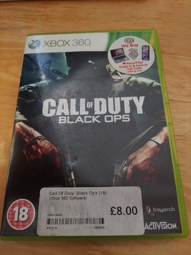 Call duty black - duty:, (xbox