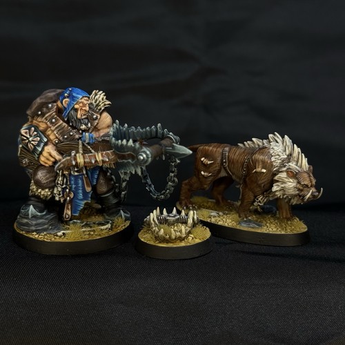 Bemalte hrothgorns mantrapper - bemalte,