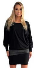 Damen minikleid longshirt - damen,