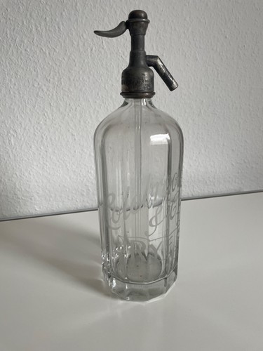 Antike wasserflasche soda - wasserflasche,