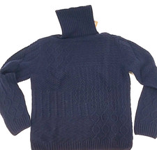 Dicke Rollkragen Wollpullover