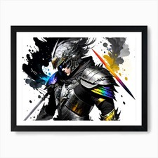 Ritter in glänzender Rüstung