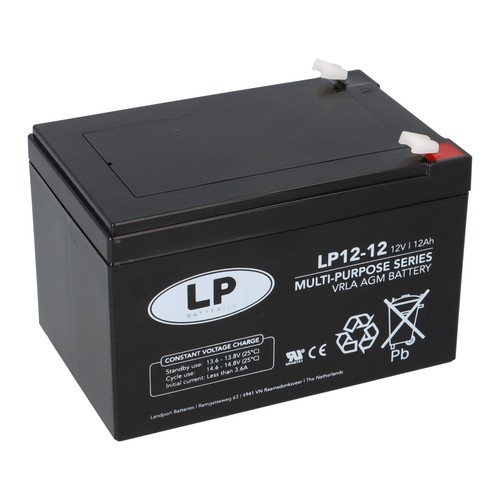 Landport bleiakku 12v 12ah agm - bleiakku,