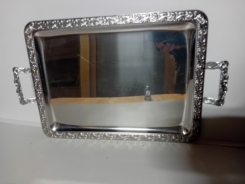 Edelstahltablett/Serviertablet