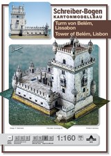 Kartonmodell Turm von Belem