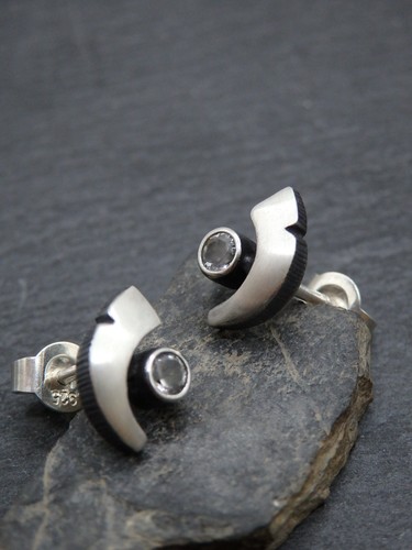 925 silber ohrstecker - silber,