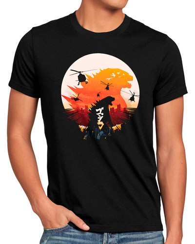 Gojira sunset herren shirt - herren, t-shirt