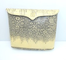 Vintage Maxima echte Python Schlangenleder Damenhandtasche 