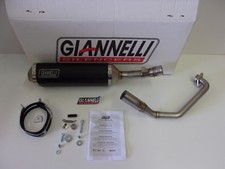 Giannelli Auspuff Sportauspuff Auspuffanlage Endtopf Krümmer Yamaha MT 125 ABE