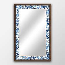 Türkis Blumen Handarbeit