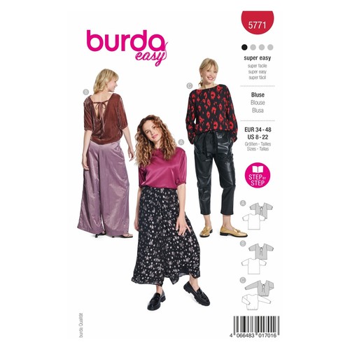 Burda easy schnittmuster - burda, nr