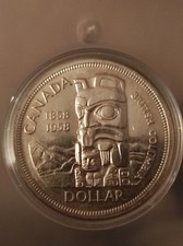 Silbermünze Dollar Ag Canada