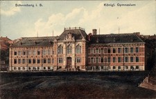 Ak Schneeberg im Erzgebirge