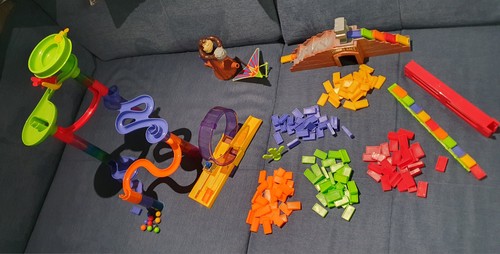 Großes kugelbahn domino - kugelbahn, &