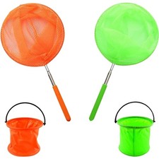 4er Set Teleskop Kescher