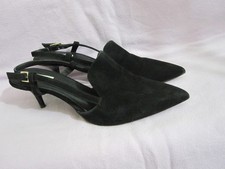 H&M SUEDE PUMPS SLINGBACK