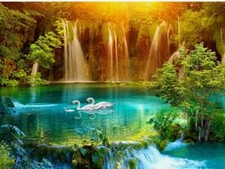 5D Diamond Painting Stickerei Bilder Set Malen nach Zahlen 20x30cm (15x25cm)