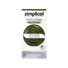 Simplicol Textilfarbe intensiv Oliv-Grün 150g