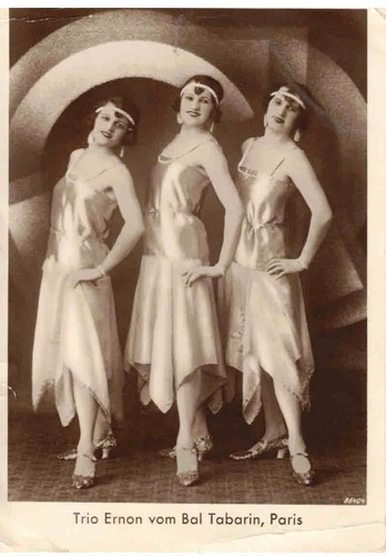 Künstlerpostkarte trio ernon - trio,